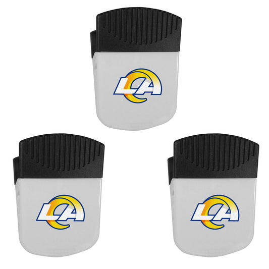 Los Angeles Rams Chip Clip Magnets, 3pk - Los Angeles Rams