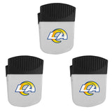 Los Angeles Rams Chip Clip Magnets, 3pk - Los Angeles Rams