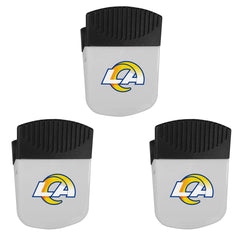 Los Angeles Rams Chip Clip Magnets, 3pk - Los Angeles Rams