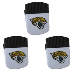 Jacksonville Jaguars Chip Clip Magnets, 3pk - Jacksonville Jaguars
