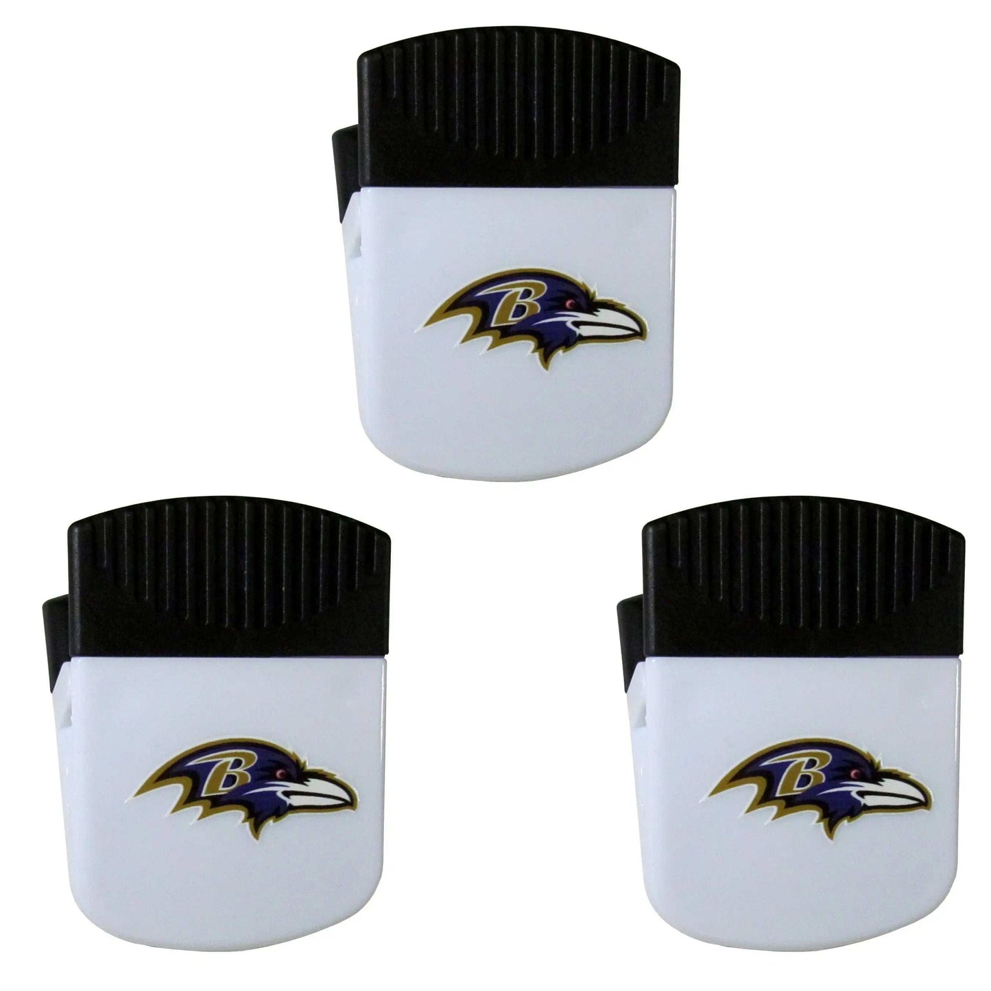 Baltimore Ravens Chip Clip Magnets, 3pk - Baltimore Ravens - Flyclothing LLC