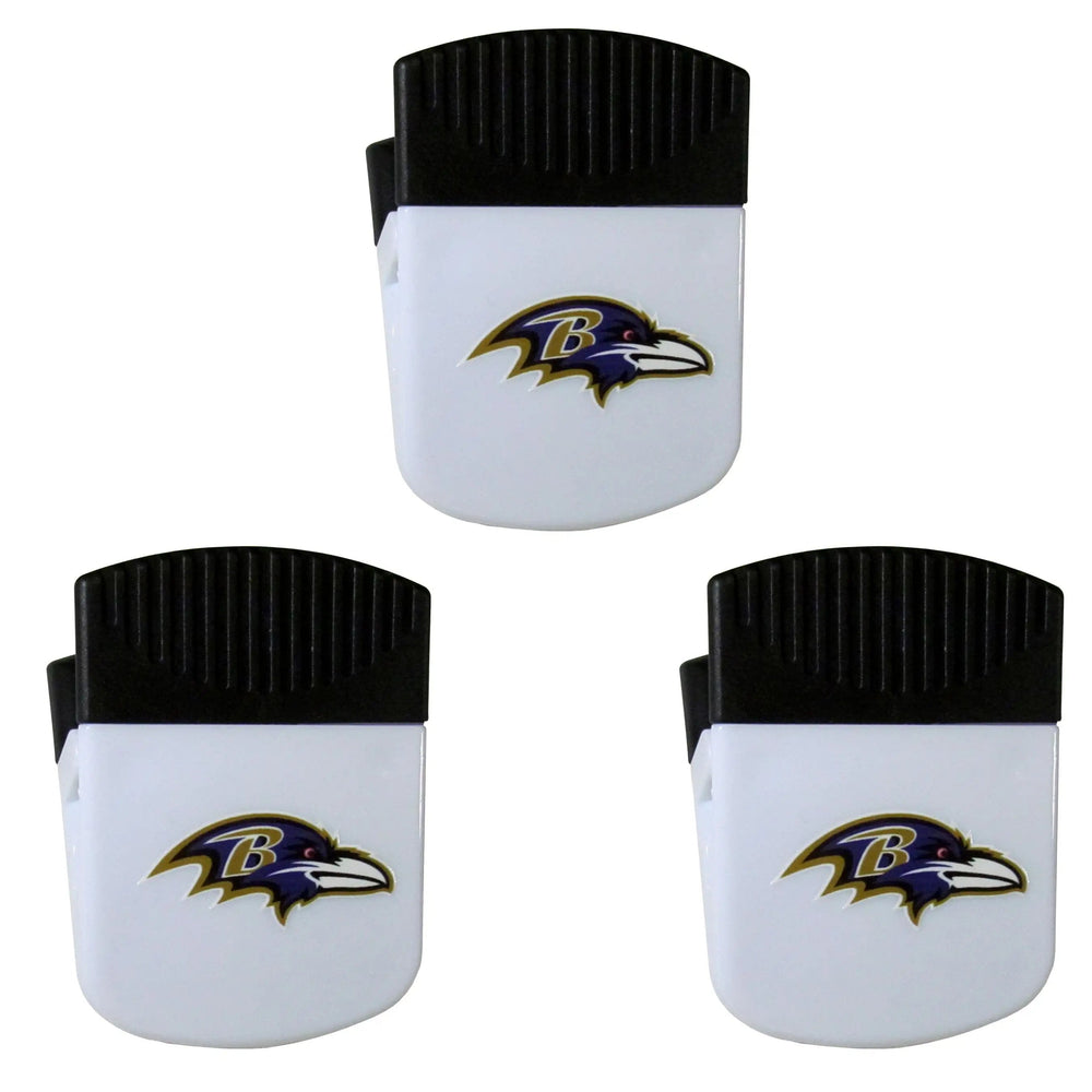 Baltimore Ravens Chip Clip Magnets, 3pk - Baltimore Ravens