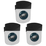 Philadelphia Eagles Chip Clip Magnet with Bottle Opener, 3pk - Philadelphia Eagles
