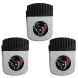 Houston Texans Chip Clip Magnet with Bottle Opener, 3pk - Houston Texans