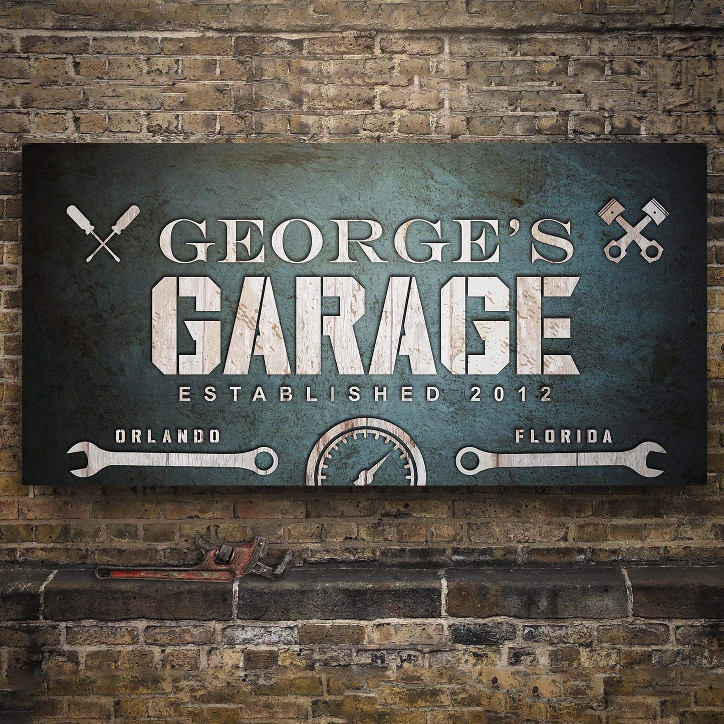 Man Cave Garage Sign - Tailored Canvases - Flyclothing LLC