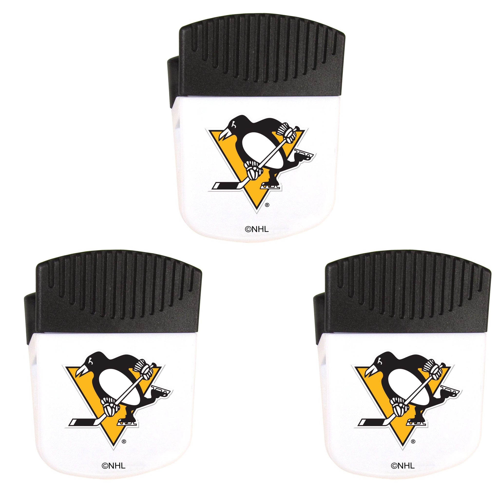 Pittsburgh Penguins® Chip Clip Magnets, 3pk - Pittsburgh Penguins - Flyclothing LLC