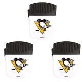Pittsburgh Penguins® Chip Clip Magnets, 3pk - Pittsburgh Penguins