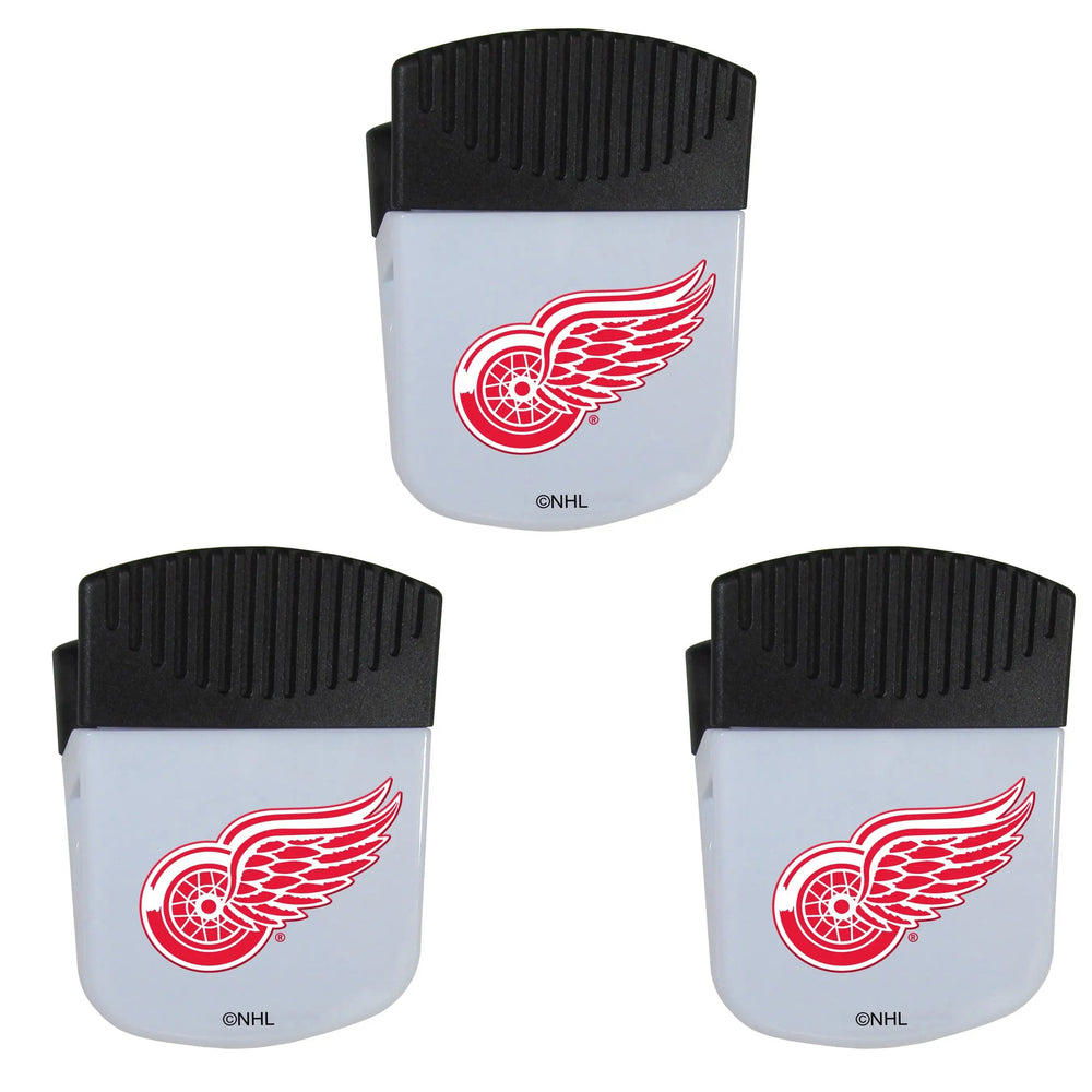 Detroit Red Wings® Chip Clip Magnets, 3pk - Detroit Red Wings