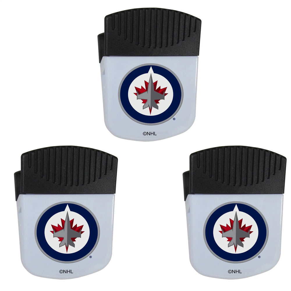 Winnipeg Jets™ Chip Clip Magnets, 3pk - Winnipeg Jets