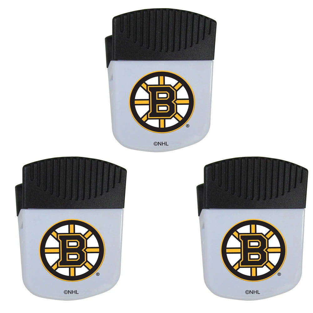 Boston Bruins® Chip Clip Magnets, 3pk - Boston Bruins