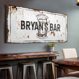 Beer Barrel Bar Sign - Tailored Canvases - Flyclothing LLC