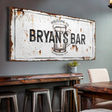 Beer Barrel Bar Sign II - Tailored Canvases - Flyclothing LLC