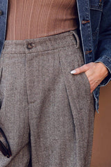 VIBRANT DAZE WOOLEN PANTS - Flying Tomato - Flyclothing LLC