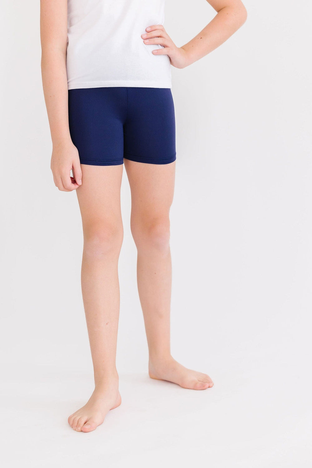 Navy Twirl Shorts - Mila & Rose ®