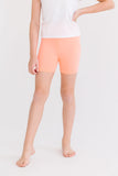 Neon Coral Twirl Shorts - Mila & Rose ®