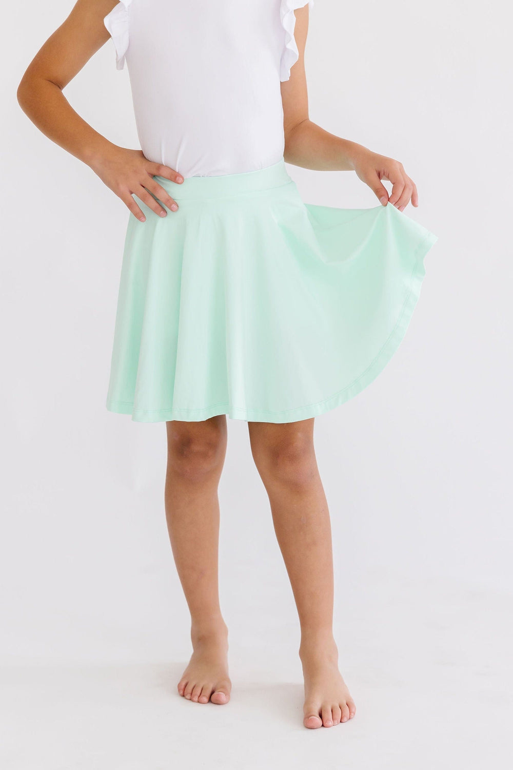Pastel Green Twirl Skort - Mila & Rose ®