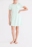 Pastel Green T-Shirt Dress - Mila & Rose ®