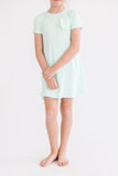 Pastel Green T-Shirt Dress - Mila & Rose ®