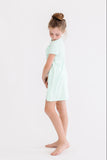 Pastel Green T-Shirt Dress - Mila & Rose ®