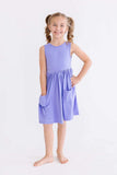 Periwinkle Pocket Tank Twirl Dress - Mila & Rose ® - Flyclothing LLC