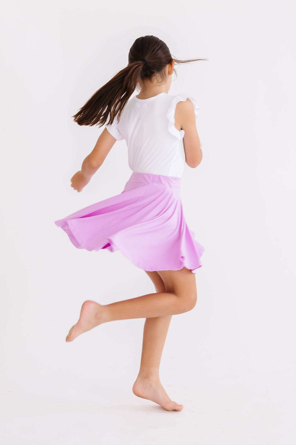 Bright Lilac Twirl Skort - Mila & Rose ® - Flyclothing LLC