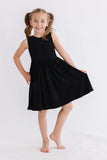 Black Tank Pocket Twirl Dress - Mila & Rose ®