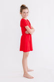 Red T-Shirt Dress - Mila & Rose ®