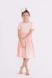 Peach S/S Pocket Twirl Dress - Mila & Rose ® - Flyclothing LLC