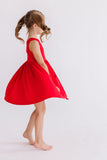 Red Tank Pocket Twirl Dress - Mila & Rose ®
