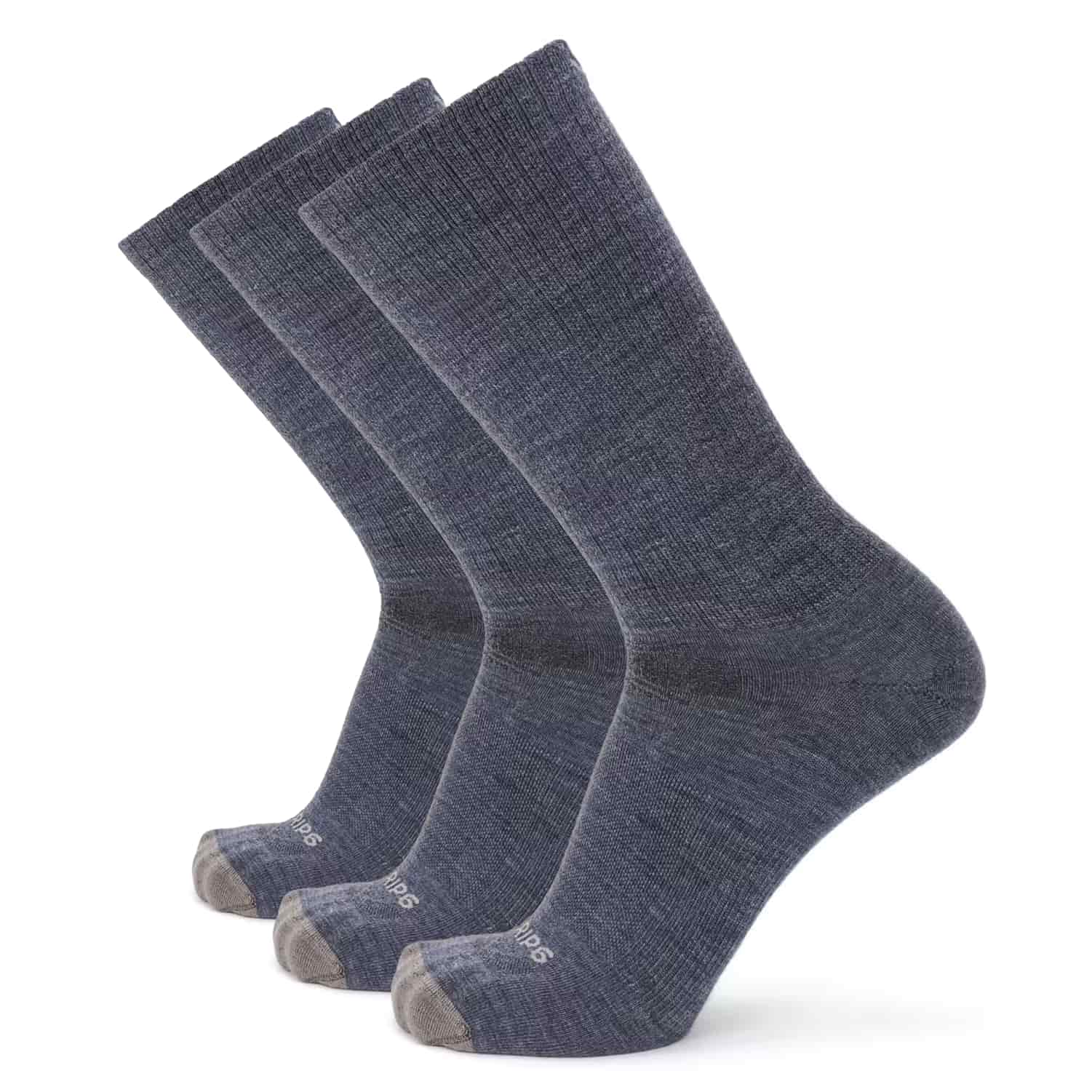 3 Pack Jones - Casual Crew Ultralight Merino Wool Dress Sock - GRIP6 - Flyclothing LLC