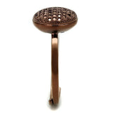 3W1187 - IP Coffee light Brass Ring with AAA Grade CZ in Light Coffee - Alamode - Flyclothing LLC