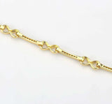 3W1629 - Flash Gold Brass Bracelet with AAA Grade CZ in Clear - Alamode - Flyclothing LLC