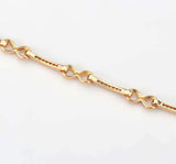 3W1630 - Flash Rose Gold Brass Bracelet with AAA Grade CZ in Clear - Alamode - Flyclothing LLC