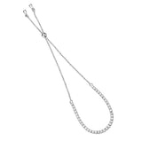 3W1637 - Rhodium Brass Bracelet with AAA Grade CZ in Clear - Alamode - Flyclothing LLC