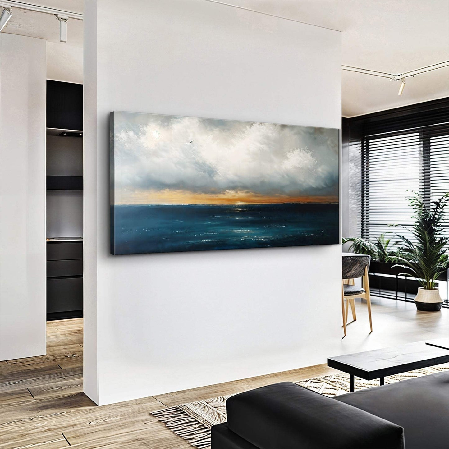 Waterscape Abstract Wall Art III - Tailored Canvases - Flyclothing LLC