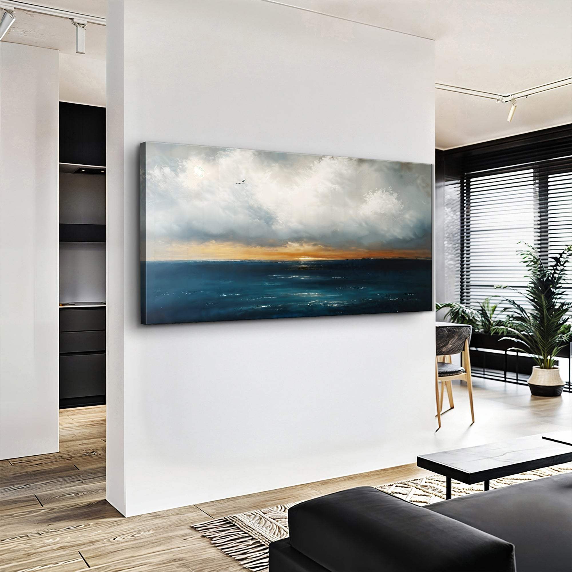 Waterscape Abstract Wall Art III - Tailored Canvases - Flyclothing LLC