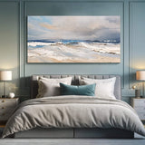Serene Ocean Wave Coastal Wall Art IX - Tailored Canvases - Flyclothing LLC
