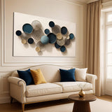 Lotus Leaf Abstract Wall Art - Tailored Canvases - Flyclothing LLC