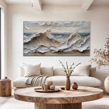 Ocean Waves Wall Art - Tailored Canvases - Flyclothing LLC