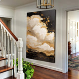 Auric Cloud Abstract Wall Art - Tailored Canvases - Flyclothing LLC