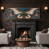 Abstract Vintage Butterfly Wall Art - Tailored Canvases - Flyclothing LLC