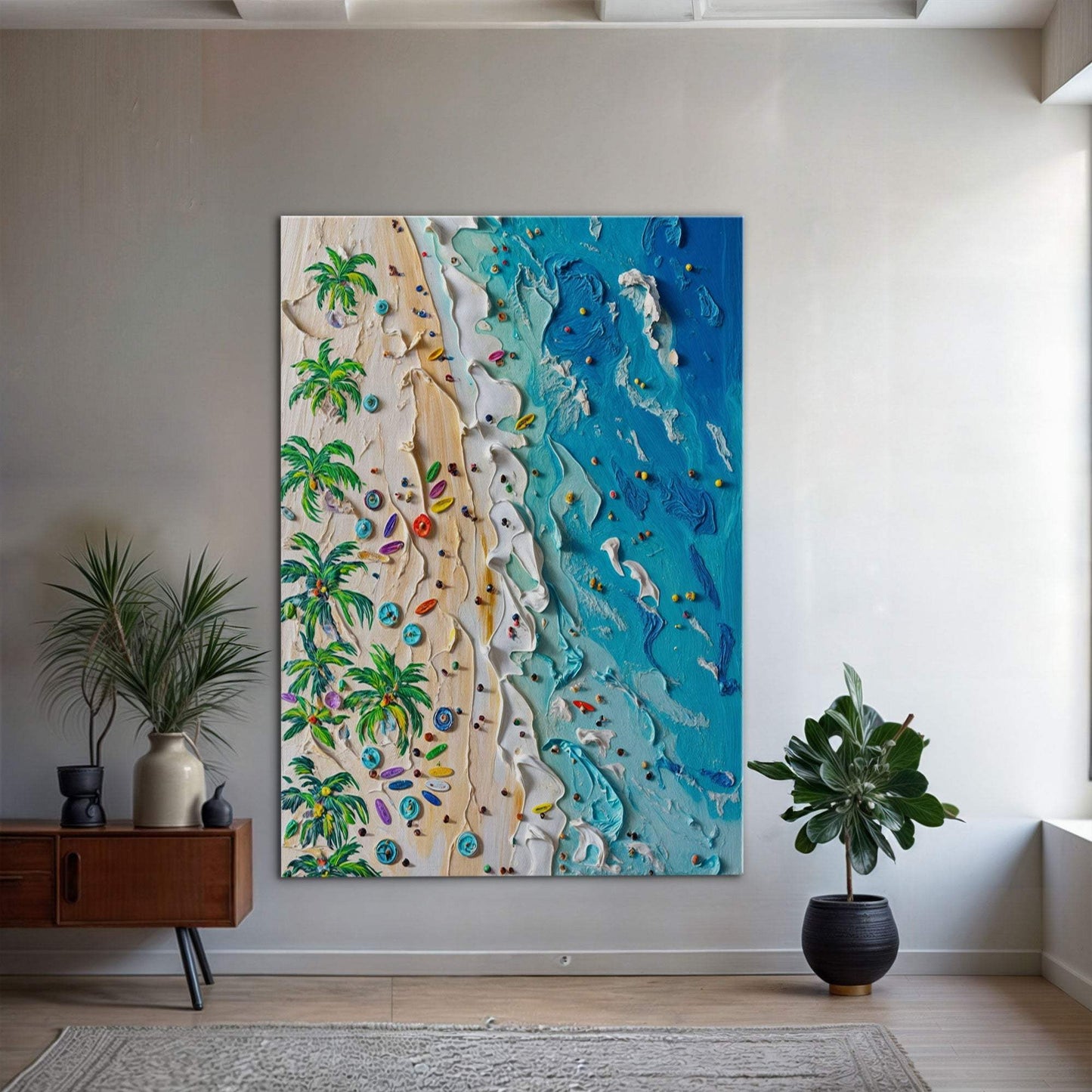 Beach Days Wall Art - Tailored Canvases - Flyclothing LLC