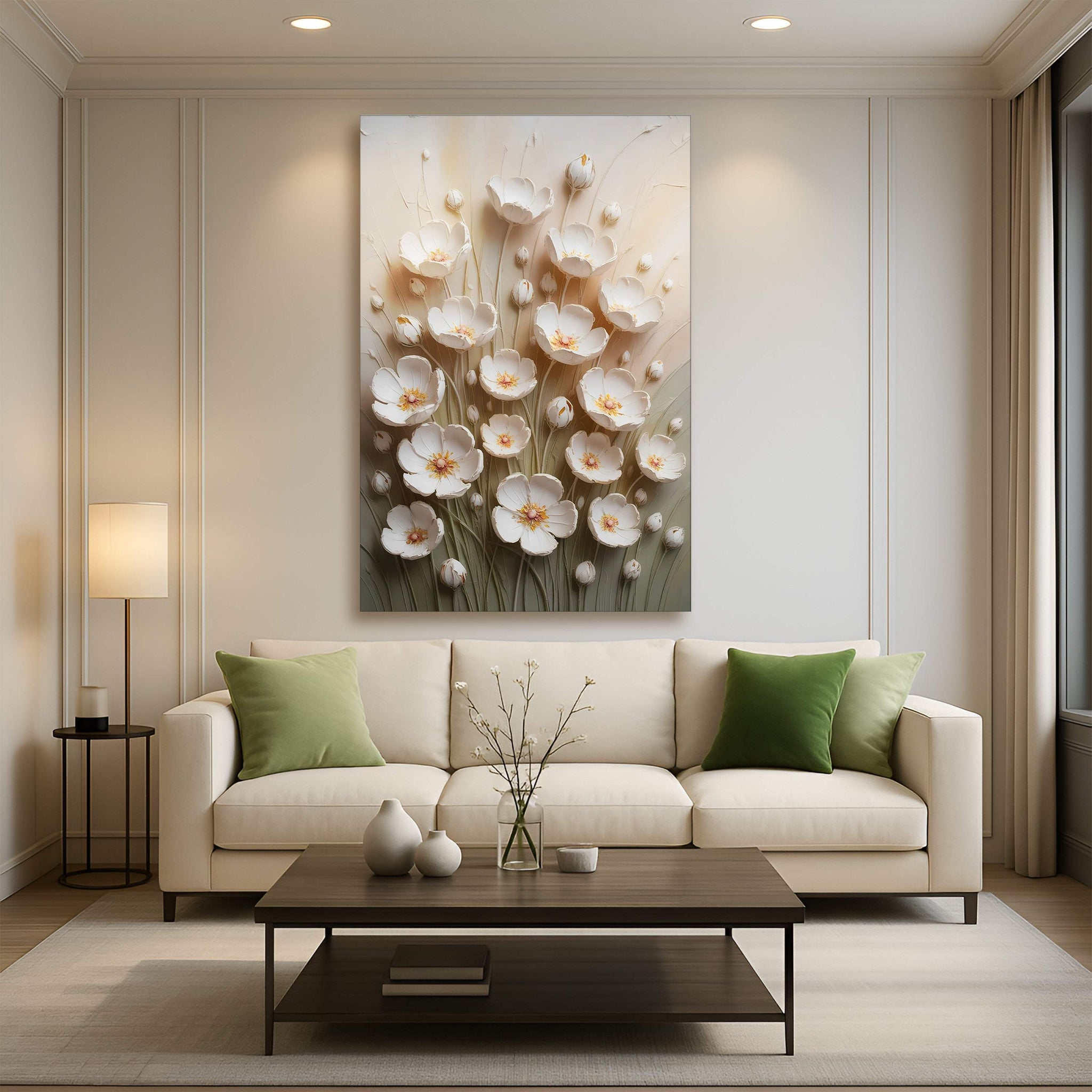 Floral Wall Art - Tailored Canvases - Flyclothing LLC