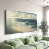 Beach Shoreline Coastal Wall Art VI - Tailored Canvases - Flyclothing LLC