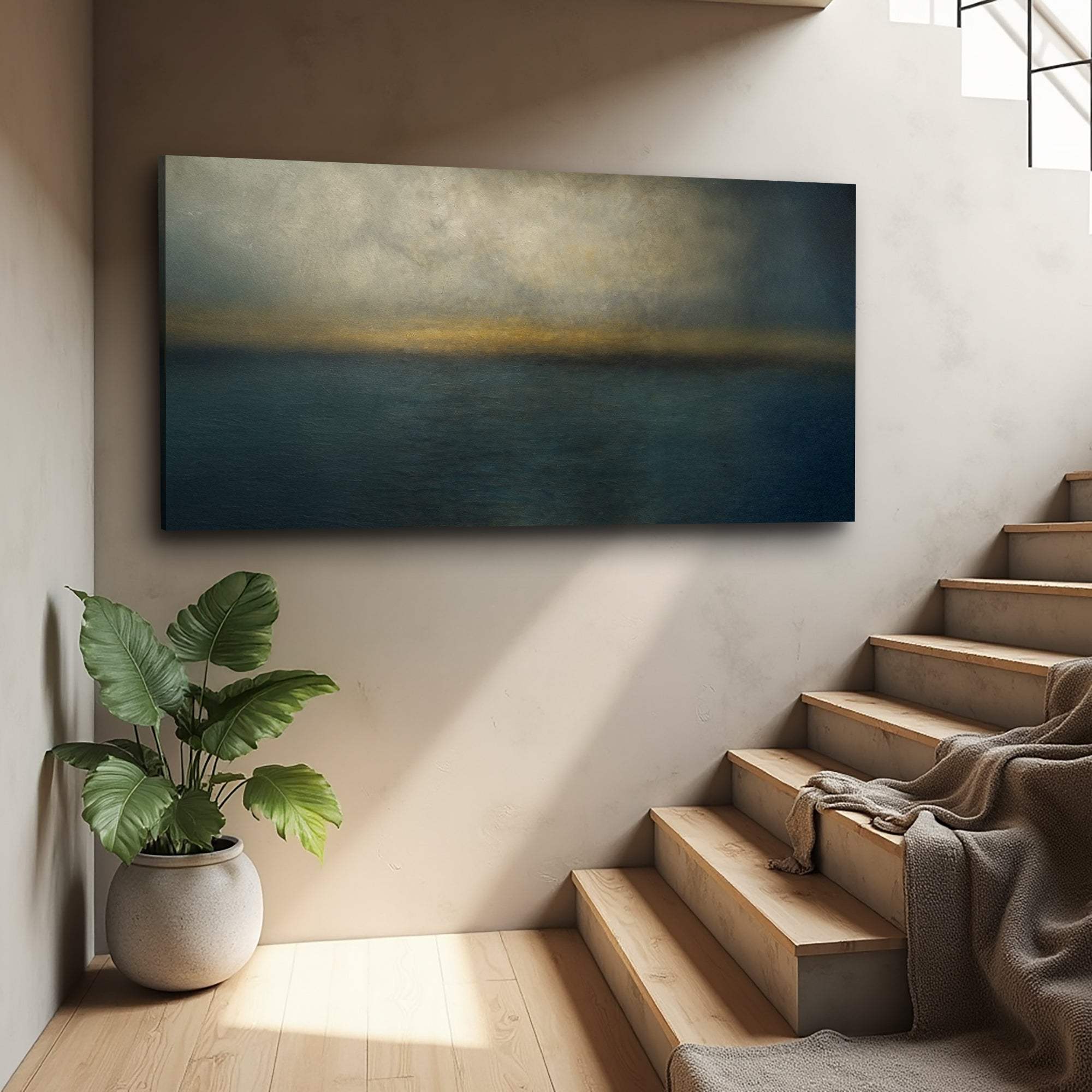 Waterscape Abstract Wall Art - Tailored Canvases - Flyclothing LLC