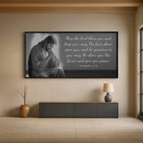 Numbers 6:24-26 - May The Lord Bless You Faith Sign III - Tailored Canvases - Flyclothing LLC