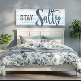 Stay Salty Coastal Sign IX - Tailored Canvases - Flyclothing LLC