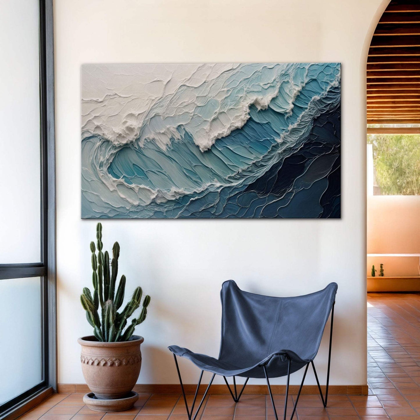 Ocean's Embrace Seascape Wall Art - Tailored Canvases - Flyclothing LLC
