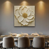 Modern Abstract Flower Wall Art - Tailored Canvases - Flyclothing LLC