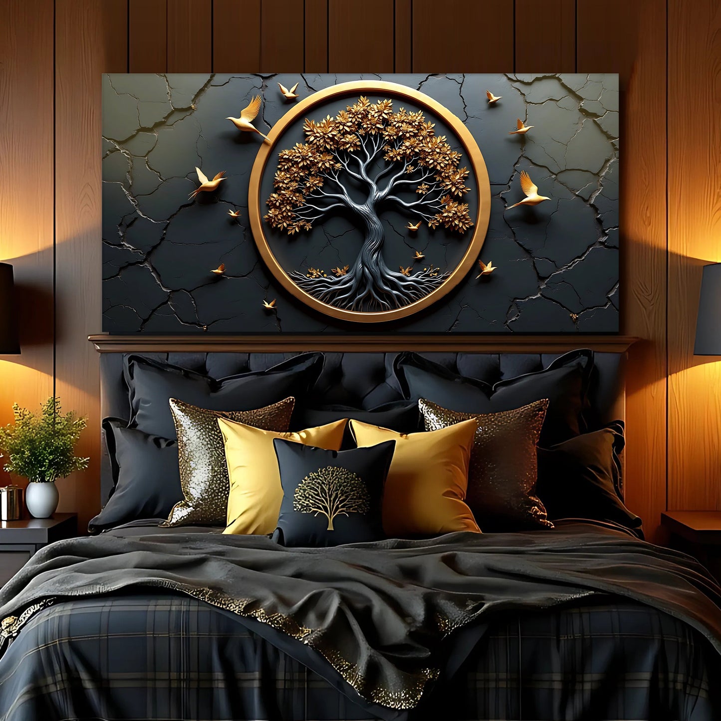 3D Celtic Tree of Life Wall Art IV - Tailored Canvases - Flyclothing LLC